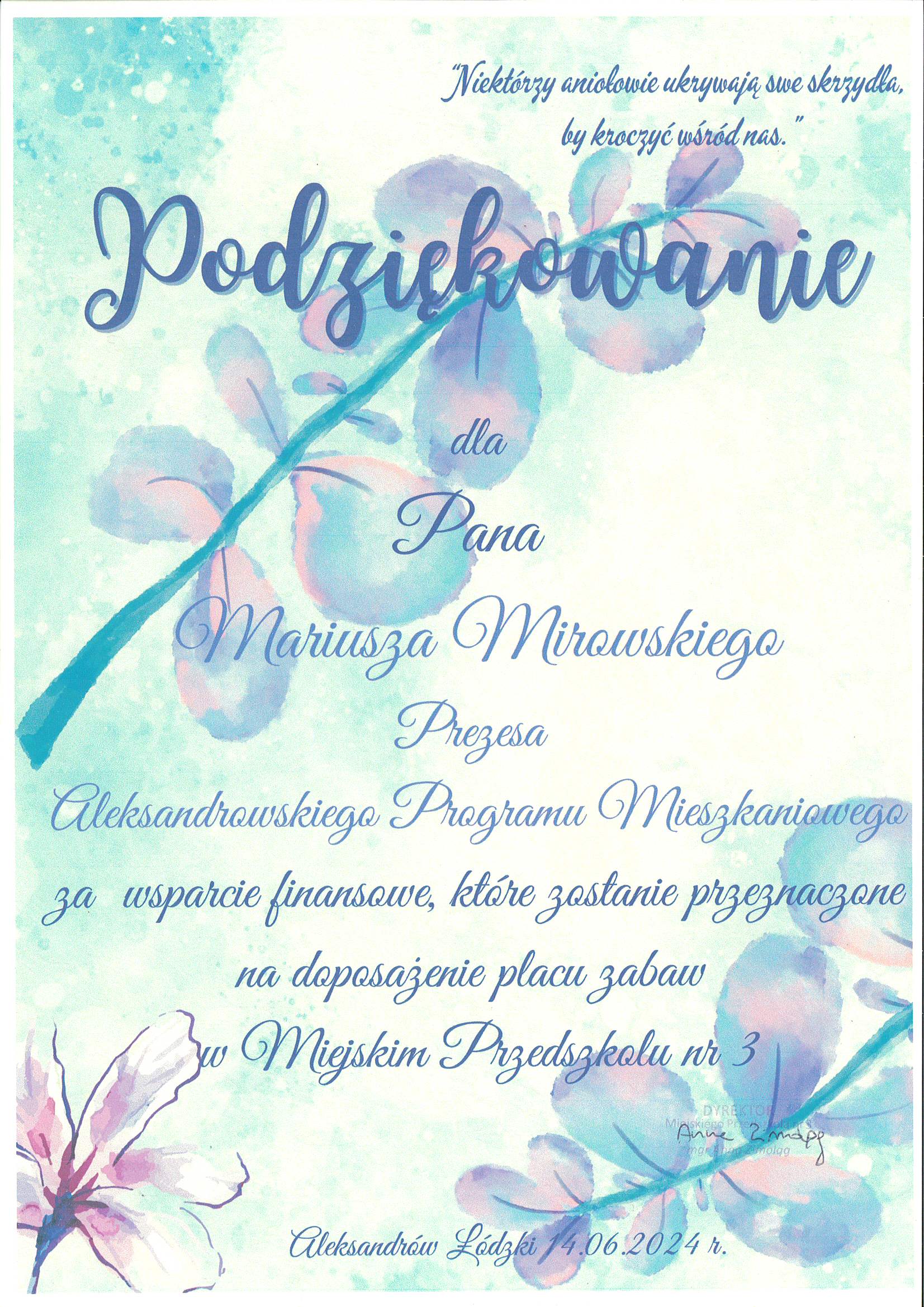 Zdjęcie z działalności poza biurem