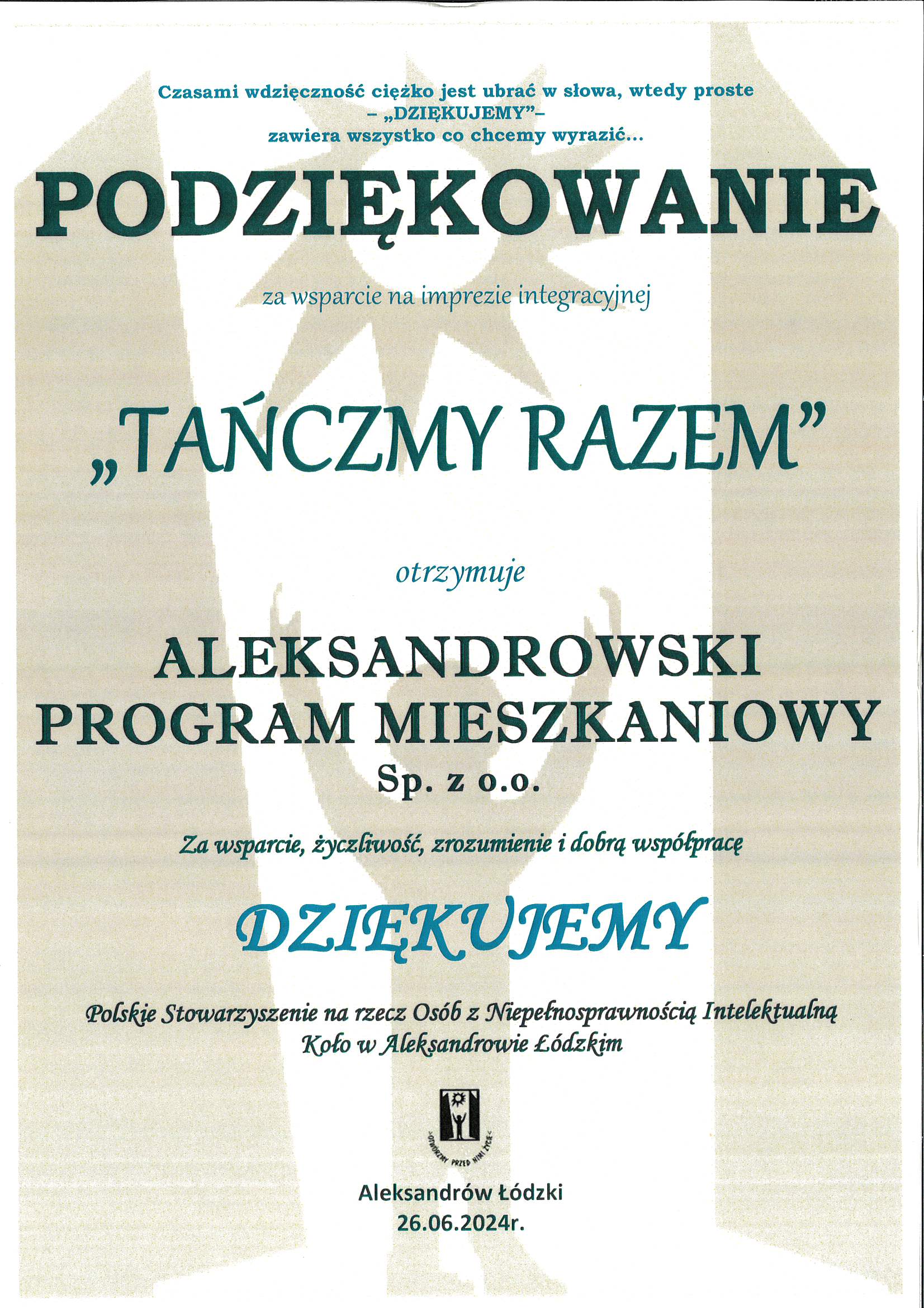 Zdjęcie z działalności poza biurem